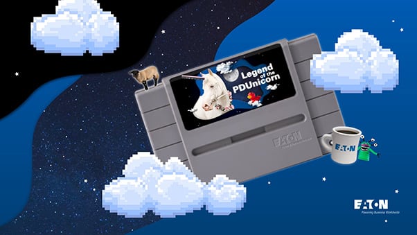 Legend of the PDUnicorn game cartridge